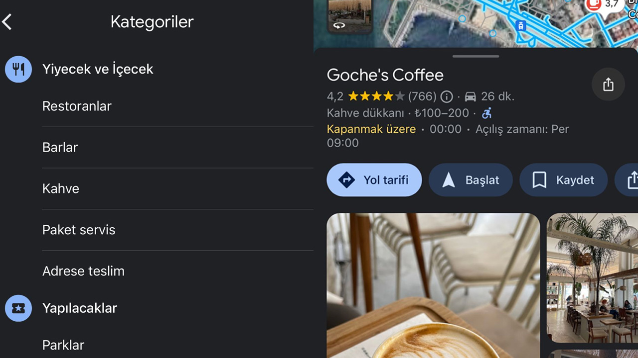 google maps mekan yorumları fotoğrafları