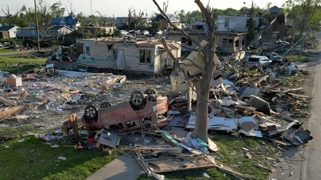 ABD'yi Hortum ve Fırtına Vurdu: Iowa Eyaletinde 5 Ölü, 35 Yaralı var