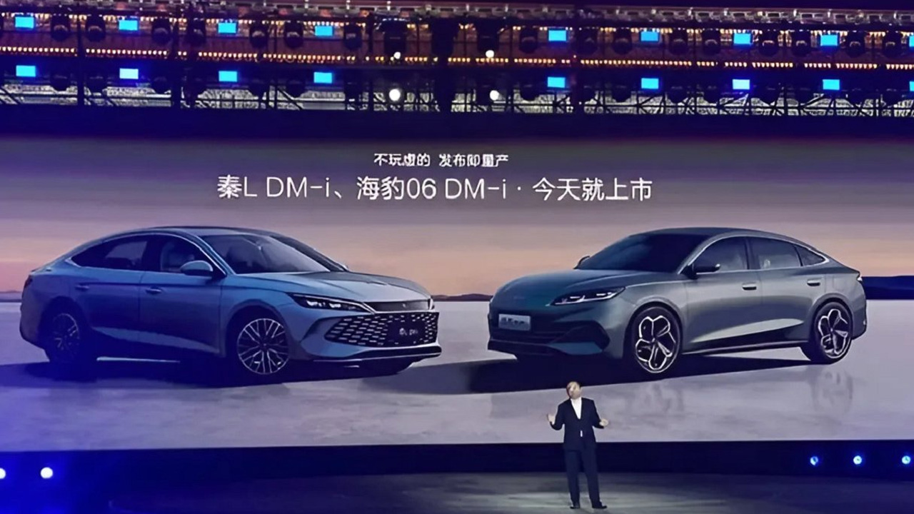 BYD yeni hibrit sedan modeller