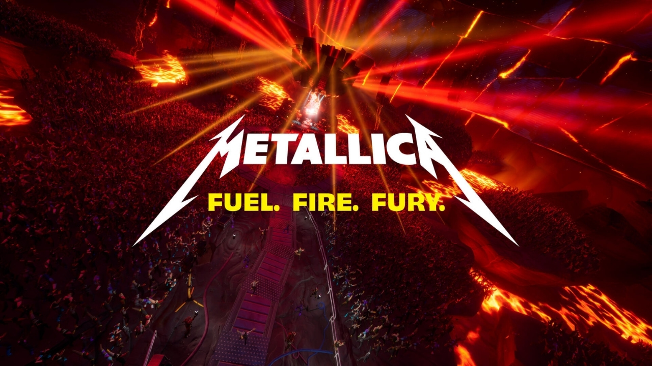 Metallica, Fortnite'a Damgasını Vuruyor: Metallica: Fuel. Fire. Fury.