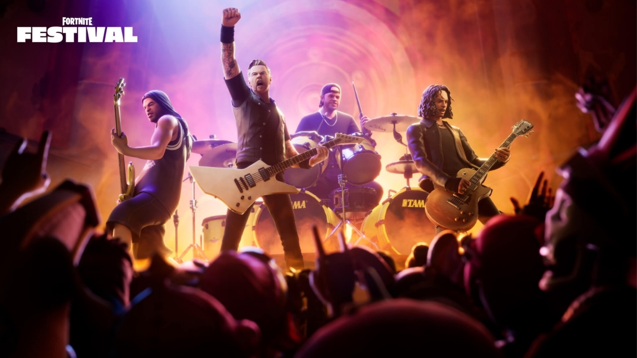 Metallica, Fortnite'a Damgasını Vuruyor: Metallica: Fuel. Fire. Fury.