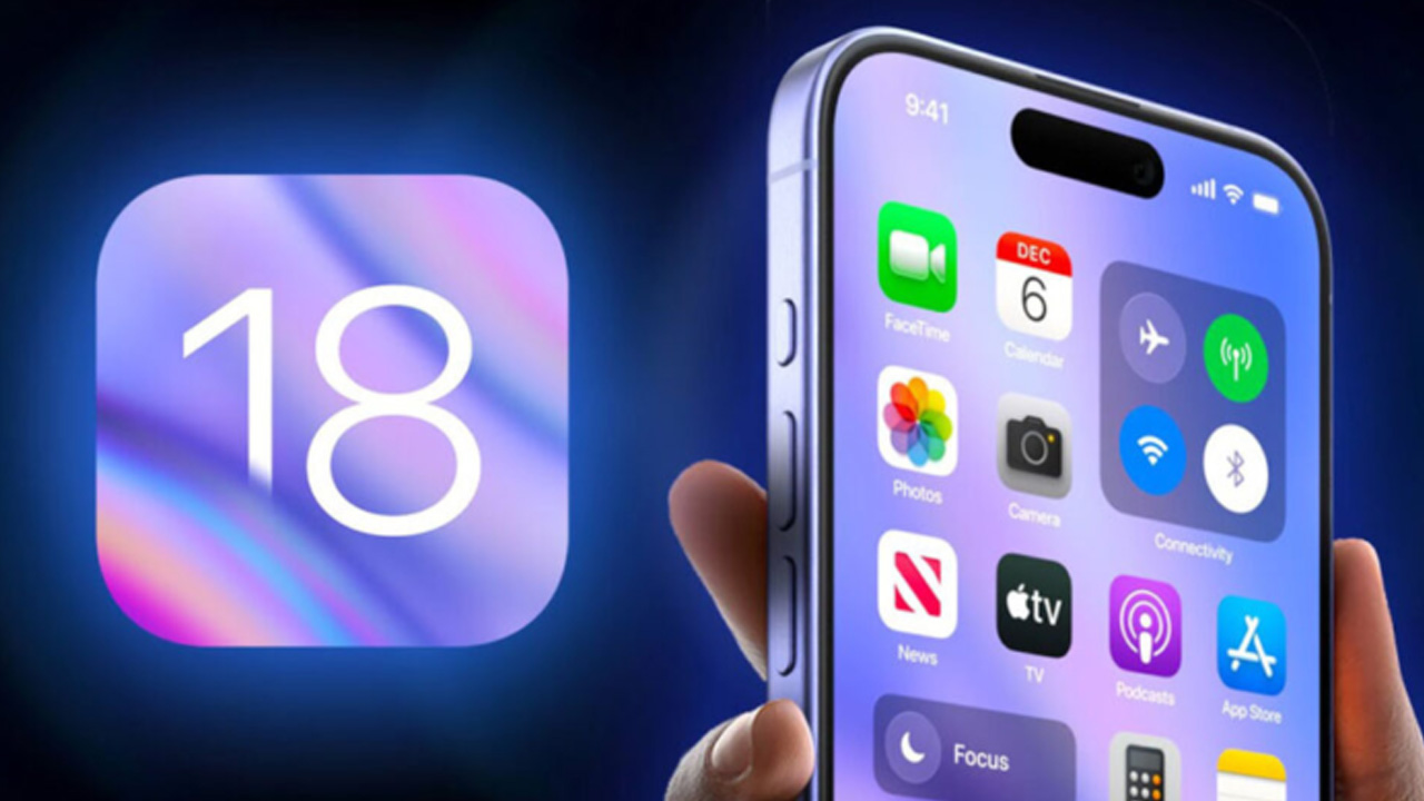 iOS 18 ile Denetim Merkezi flaş ve kamera değiştirilebilecek