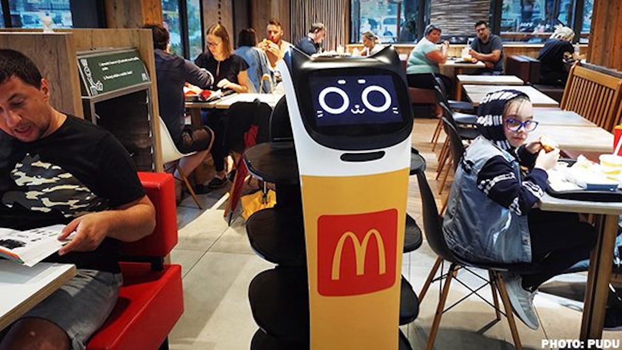 McDonald's robotu