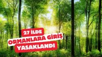 Türkiye’de 27 Şehirde Ormanlara Giriş Resmen Yasaklandı!