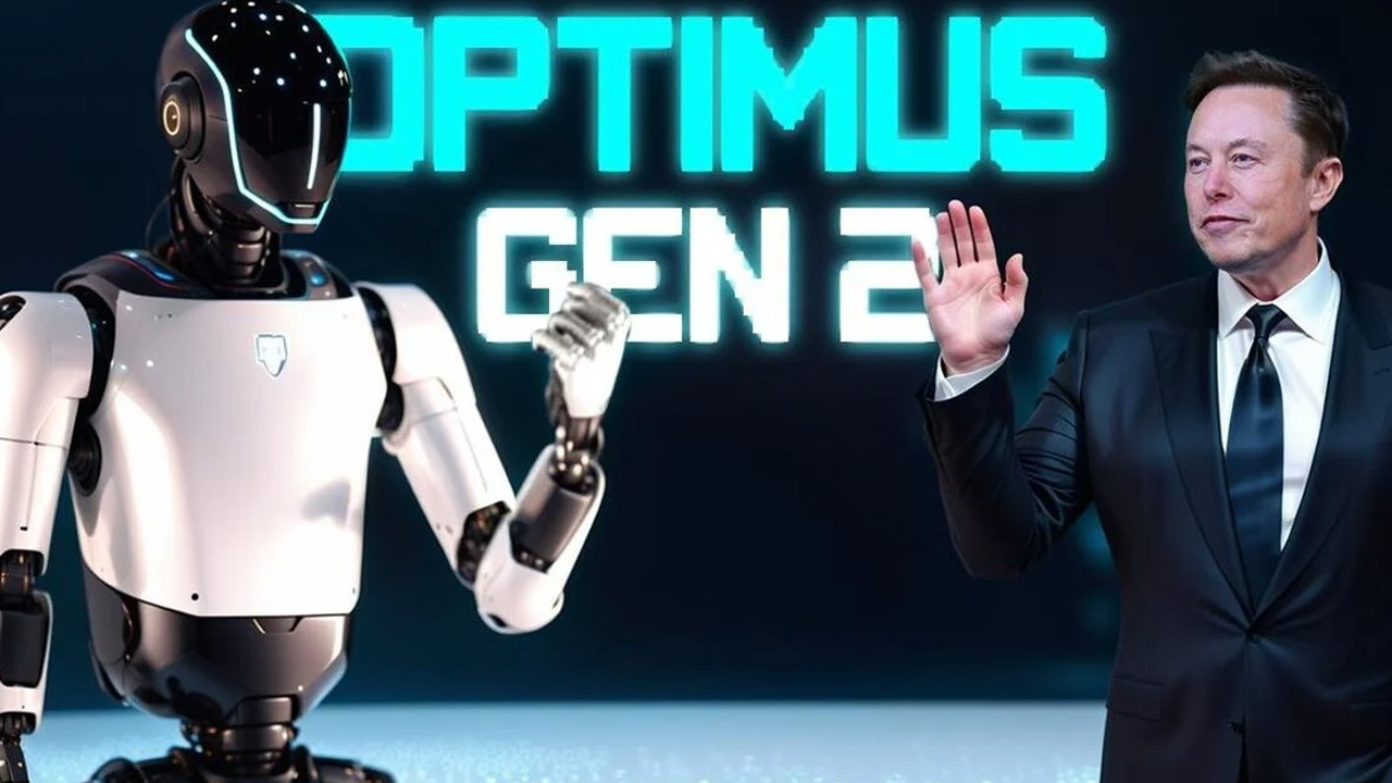 Geleceğin İnsansı Robotu Tesla Optimus Gen 2