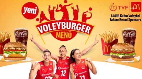 McDonald's Türkiye'den Filenin Sultanları'na Özel Voleyburger Menü!