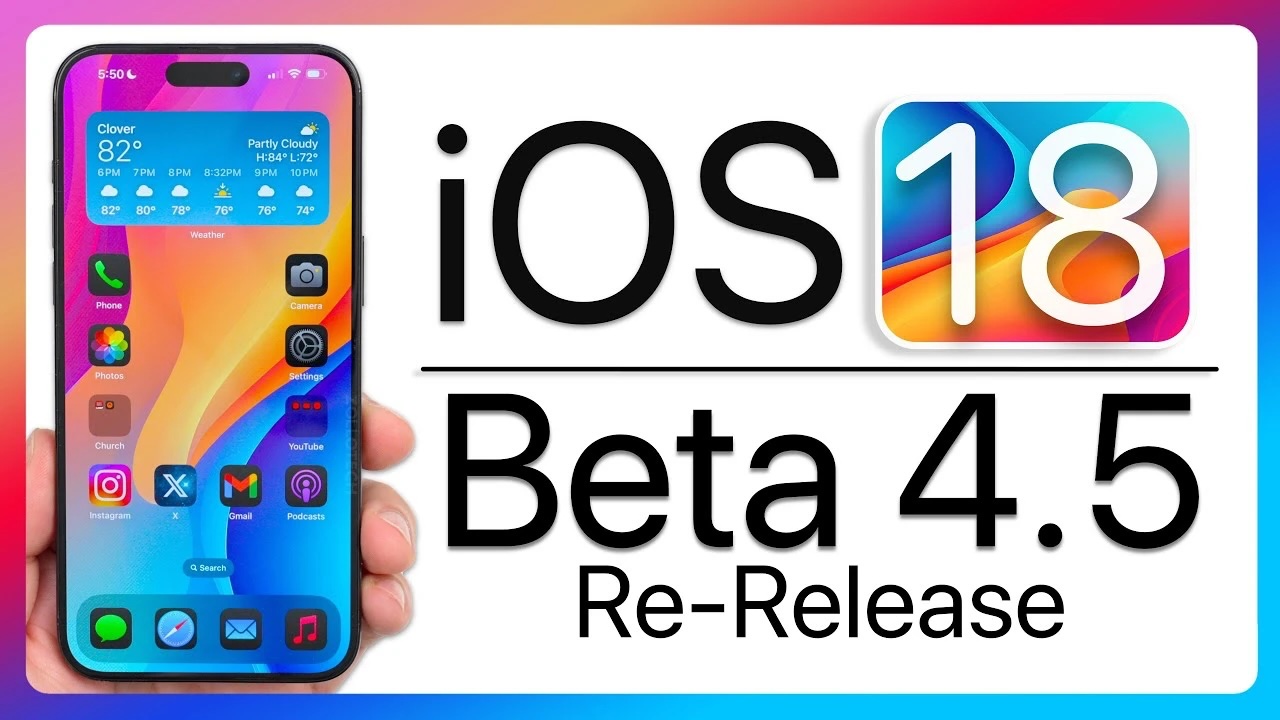 iOS 18 beta 4.5