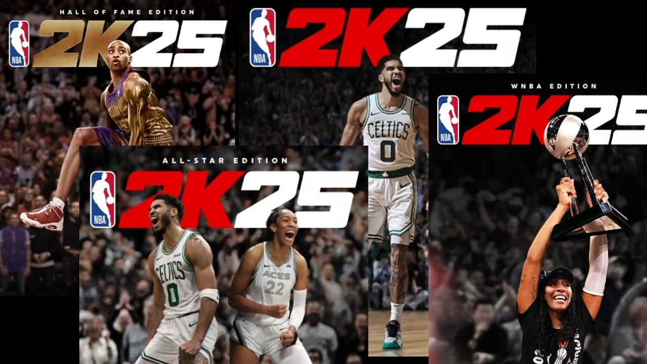 NBA 2K25 Geliyor: Kapak Yıldızları ve Efsanevi Sürümler Açıklandı!