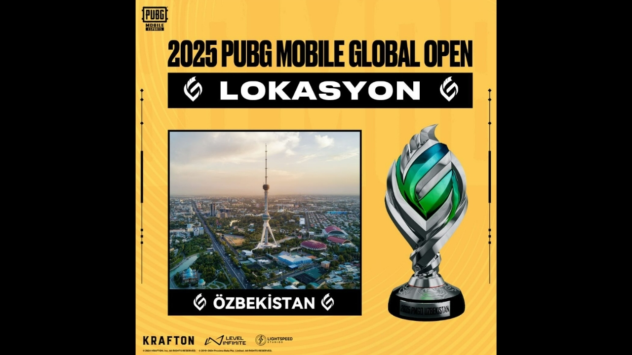 PUBG MOBILE Global Open 2025 Özbekistan'da Düzenlenecek