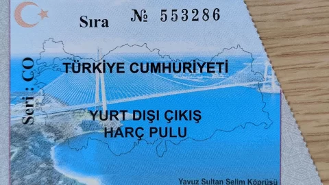 yurt dışı çıkış harcı