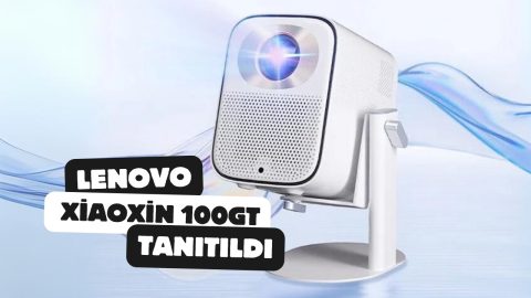 Lenovo Xiaoxin 100GT: 500 CVIA Lümen Parlaklık, 1080p Çözünürlük ve 360° Montaj