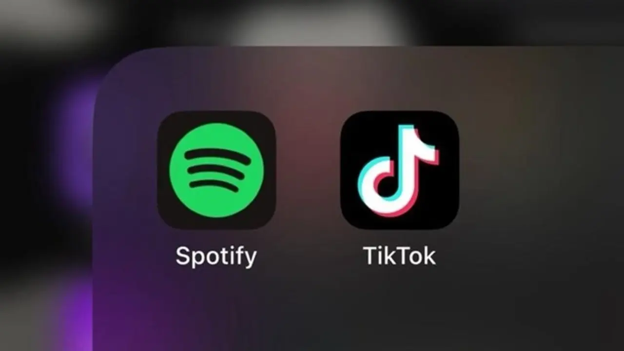 spotify ve tiktok