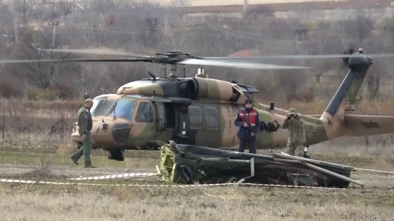 Isparta'da Meydana Gelen Askeri Helikopter Kazasında 6 Askerimiz Şehit Oldu