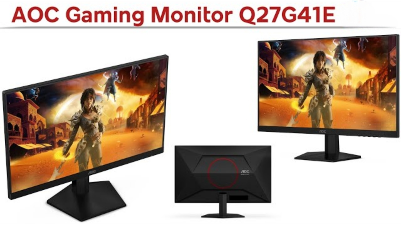 AOC, Yeni Oyuncu Monitörü Q27G41E’yi Tanıttı