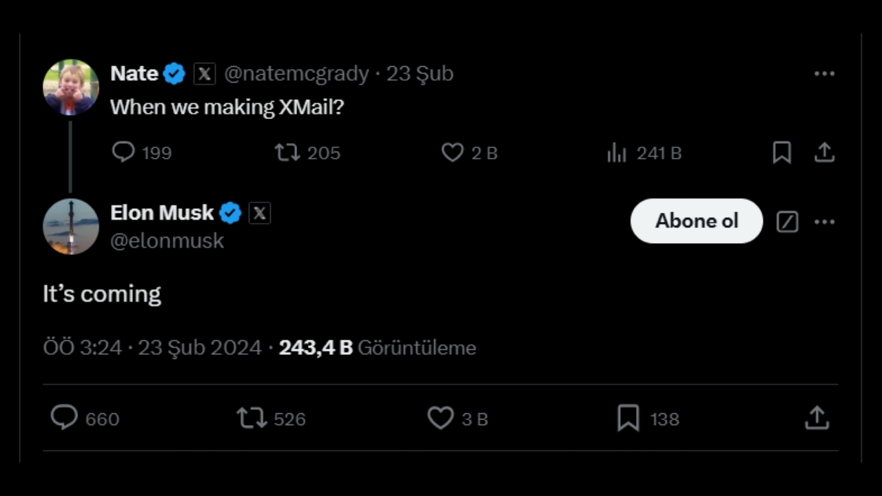 Gmail Kapanıyor mu? Elon Musk’tan Xmail Bombası!