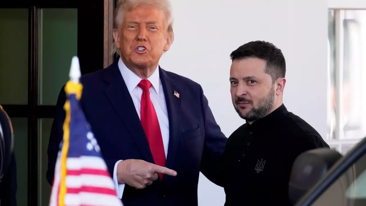 donald trump ile zelenskiy